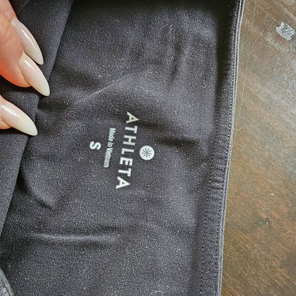 Patagonia Women's Athletic Yoga Workout Leggings Cropped Gray size L - Picture 15 of 15